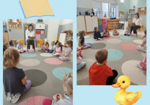 Mama Jasia czyta bajkę