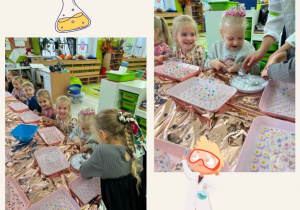 Dzieci bawią się i eksperymentują