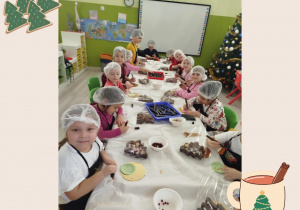 Dzieci biorą udział w warsztatach