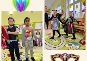 Dzieci tańczą w kole