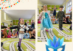 Dzieci bawią się przy muzyce