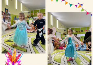 Dzieci tańczą w kole