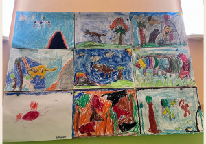 Prace dzieci z grupy III