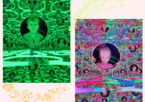 Dzieci z uśmiechem pozują do zdjęć